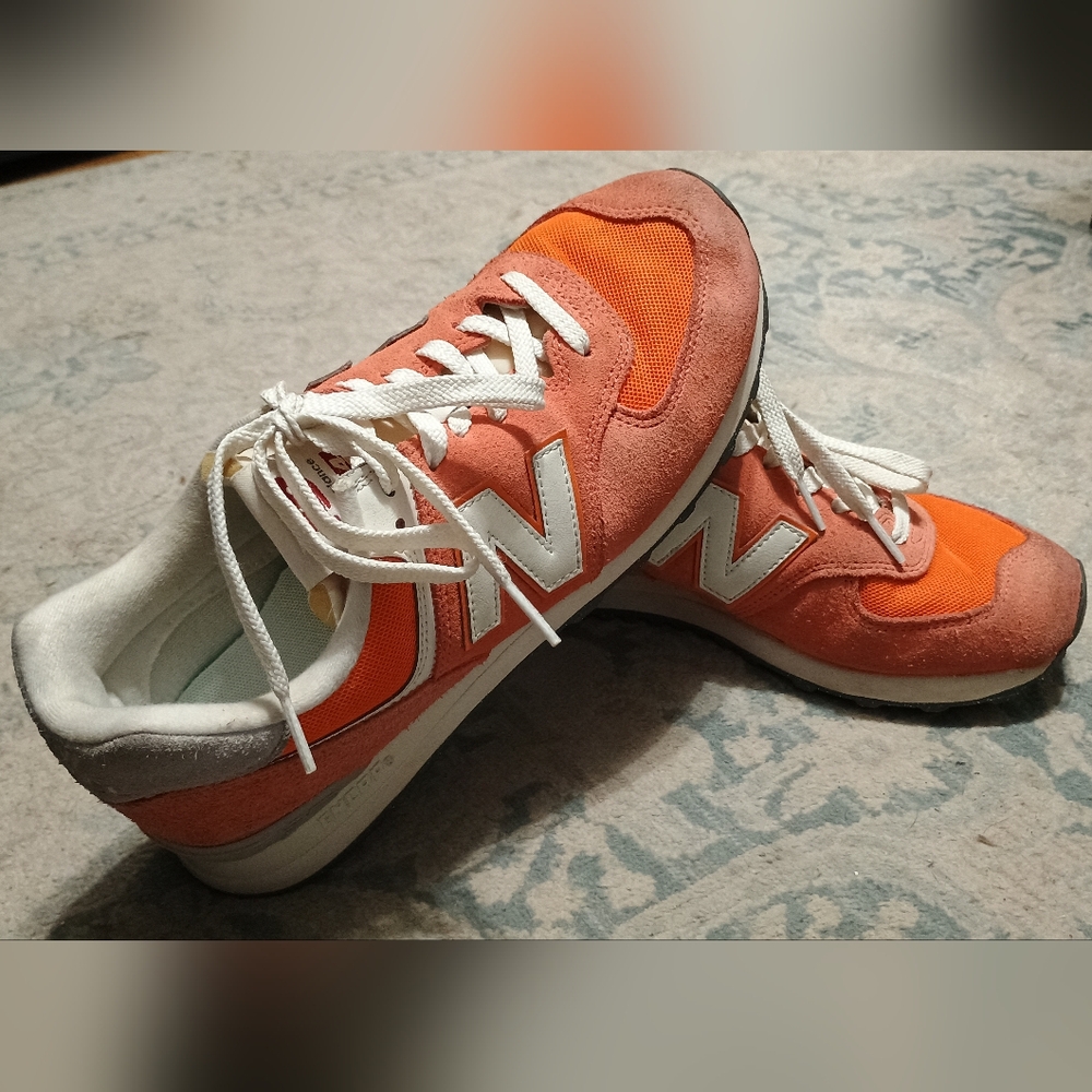 New Balance Orange Sneakers